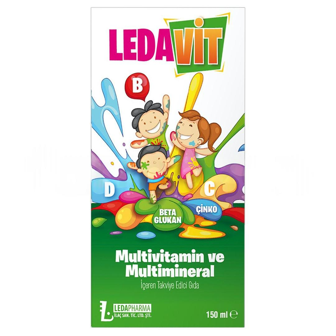 Ledavit Multivitamin Mineral Şurup 150 ml