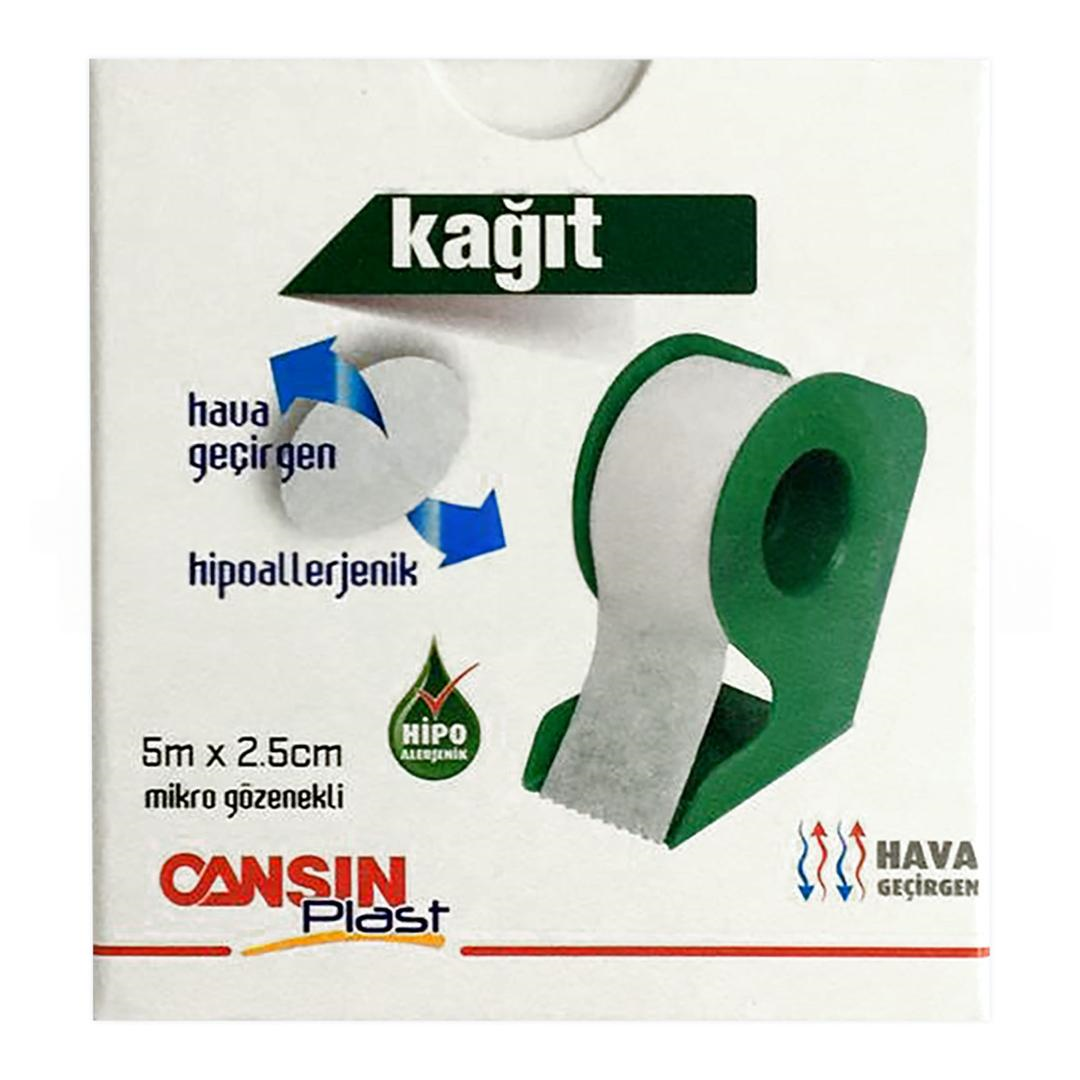 Cansın Plast Non-Woven Kağıt Flaster 5m x 2,5cm