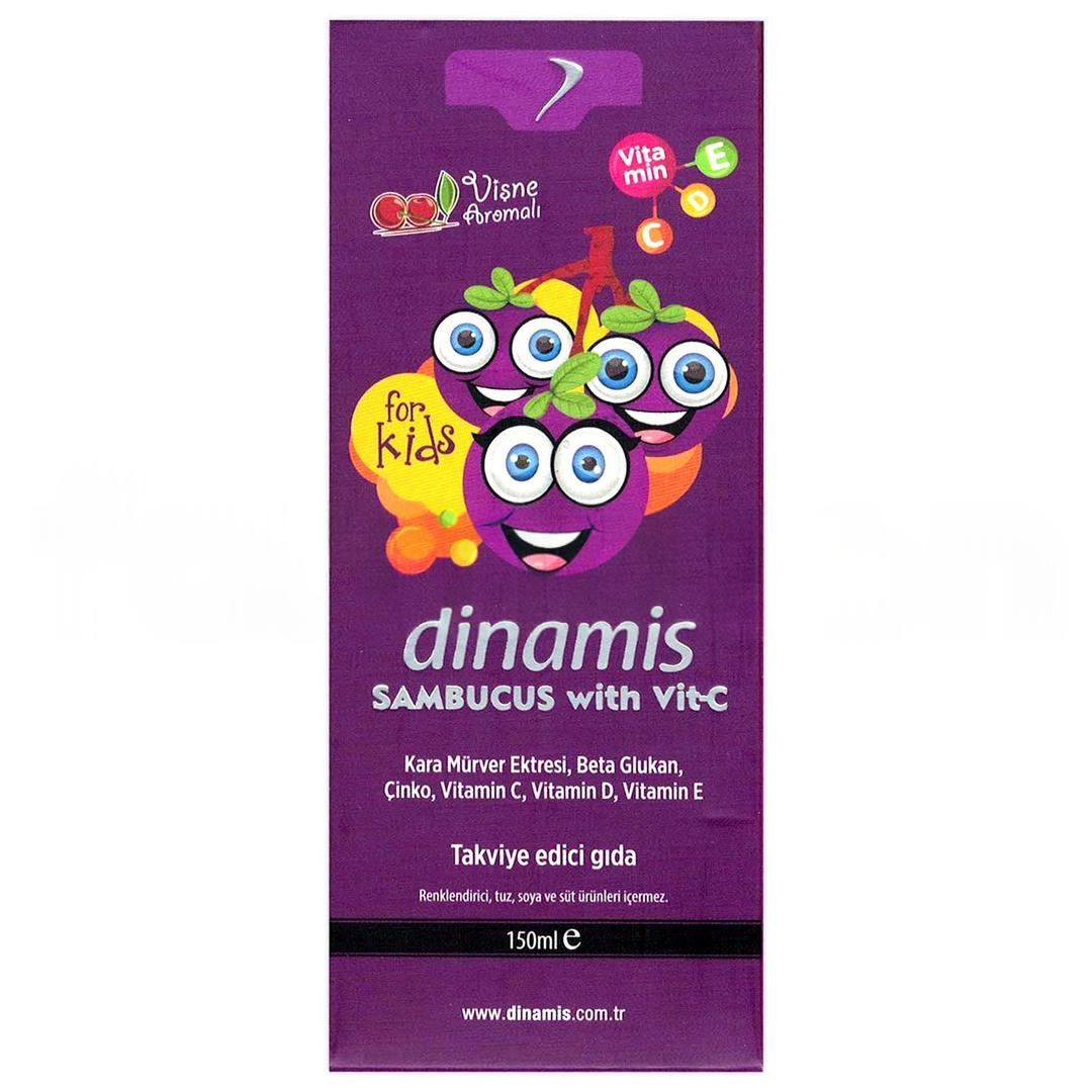 Dinamis Sambucus with Vit-C Şurup 150 ml