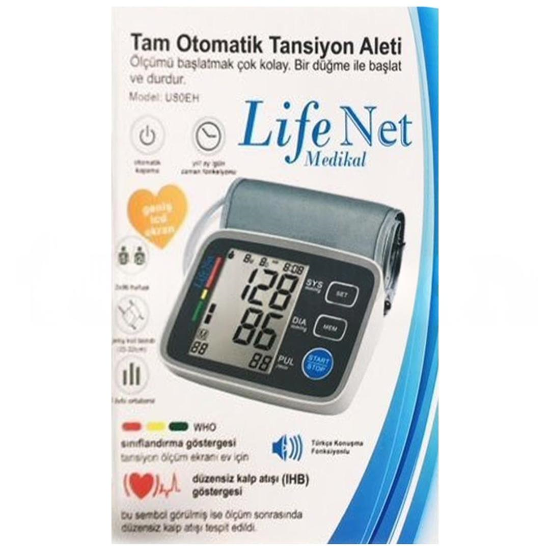 Life Net U80EH Koldan Ölçer Konuşan Tansiyon Aleti