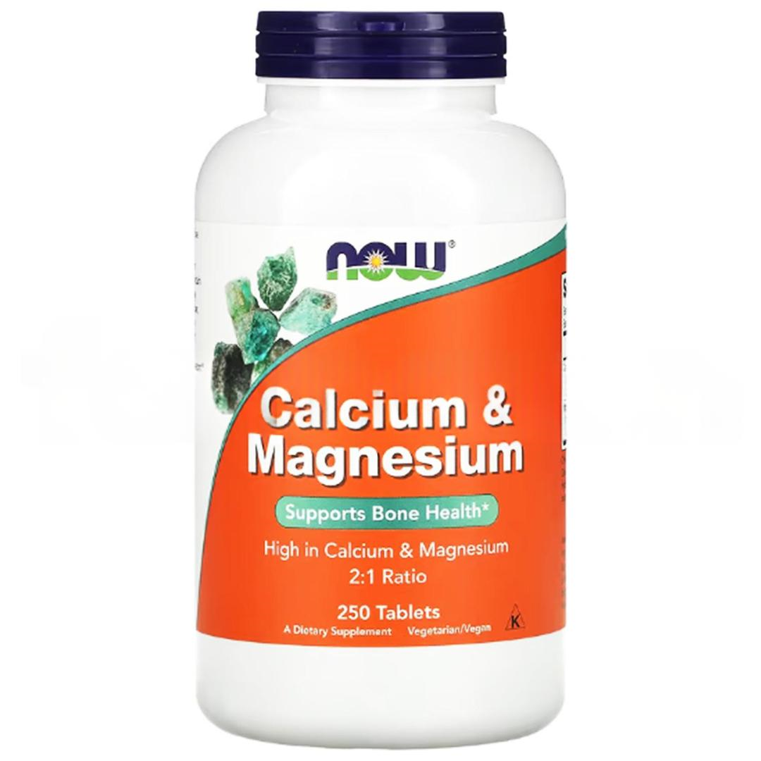 Now Foods Calcium Magnesium 250 Tablets - İthal