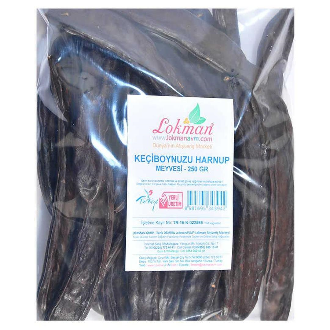 Lokmanavm Keçiboynuzu Harnup Meyvesi 250 gr Paket