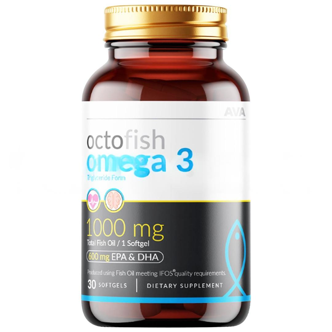 Octofish Omega-3 İçeren Takviye Edici Gıda 30 Softjel