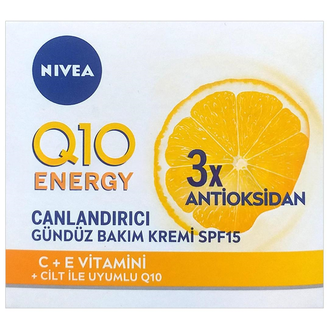 Nivea Q10 Kırışık Karşıtı Energy C Vitamin Gündüz Kremi 50 ml