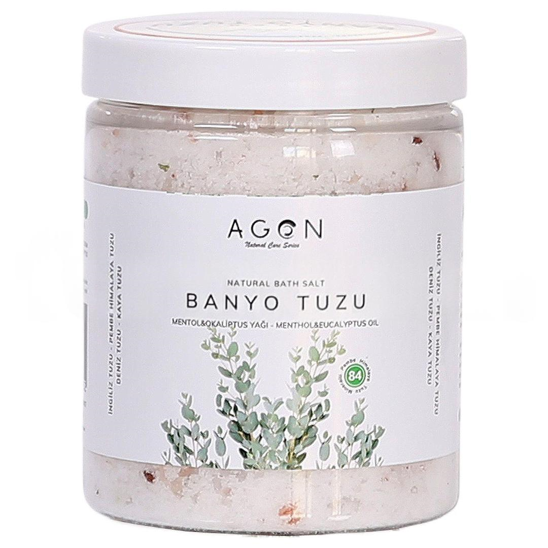 Agon Mentol ve Okaliptus Yağlı Doğal Banyo Tuzu 300 gr