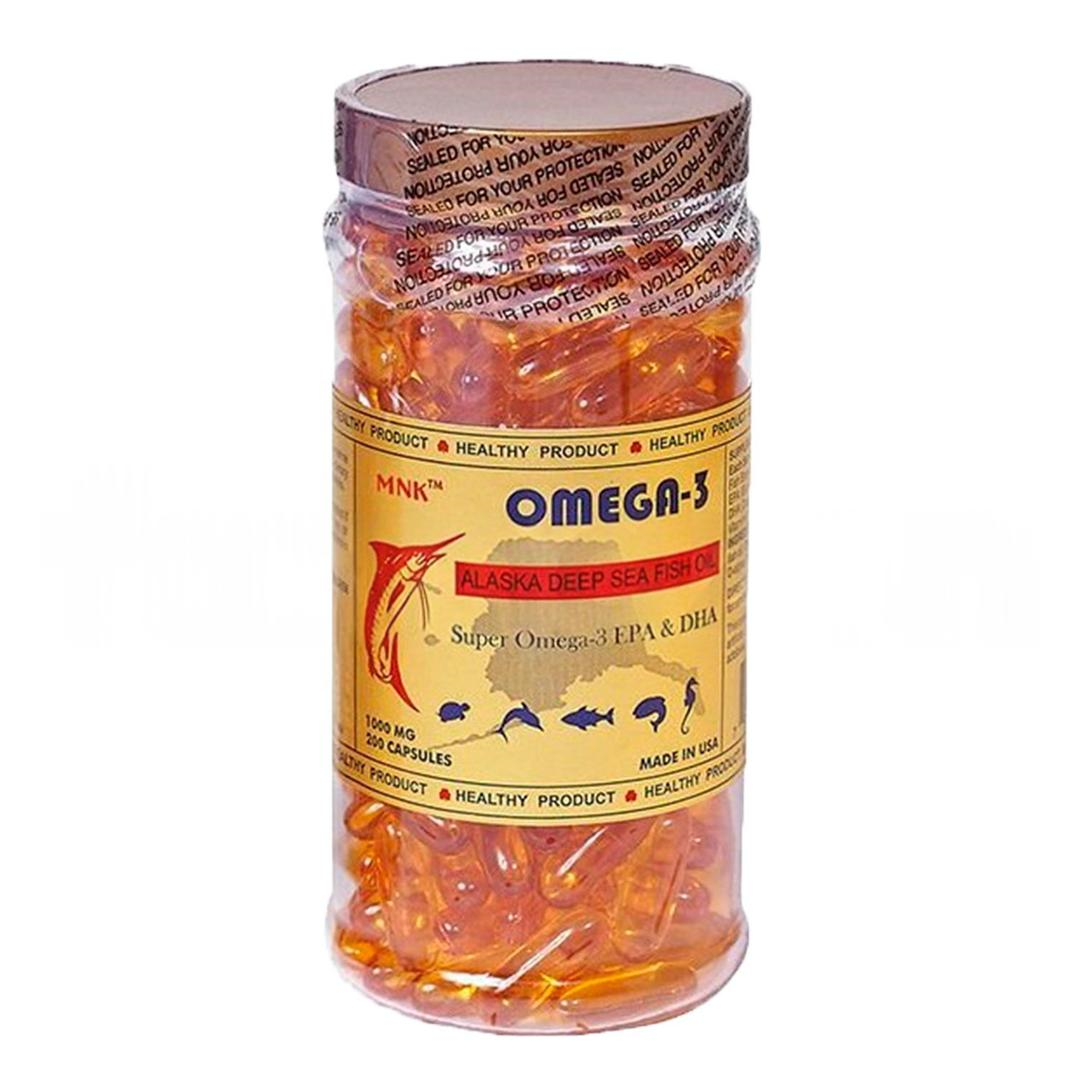 MNK Omega-3 200 Yumuşak Kapsül