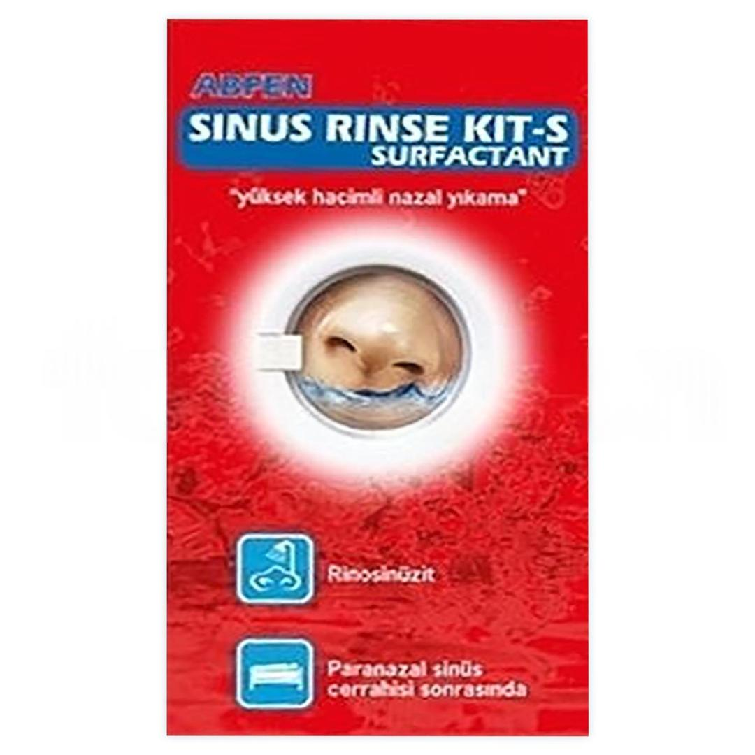 Abfen Sinus Rinse Kit-S Surfactant Burun Yıkama Kiti
