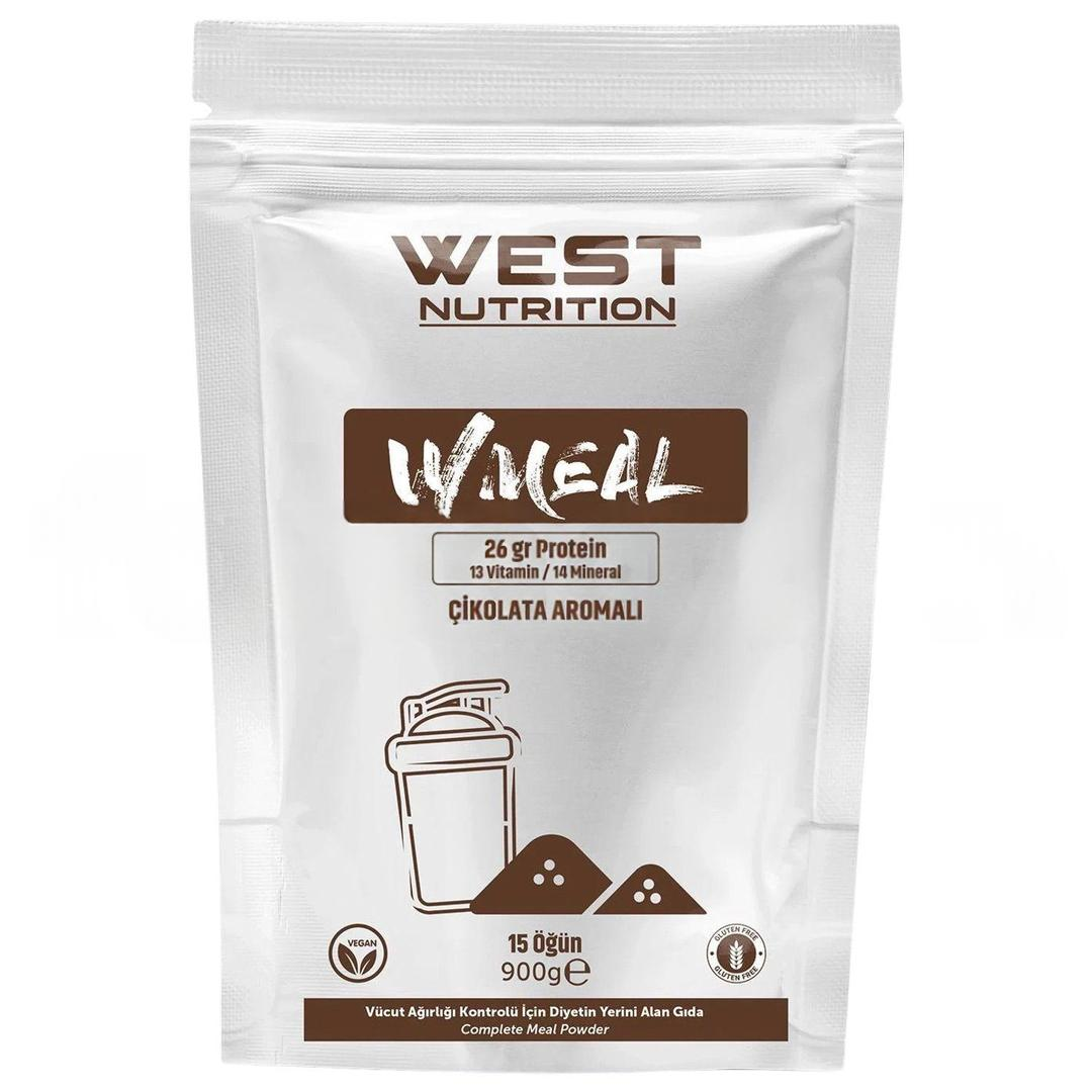 West Nutrition Wmeal Öğün Tozu 900 gr 15 Öğün - Çikolata
