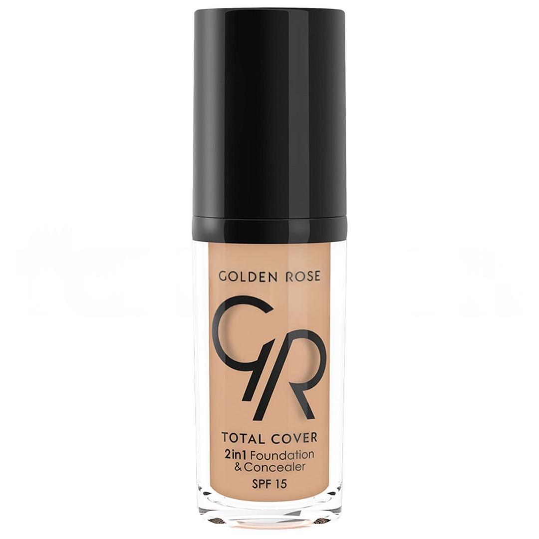 Golden Rose Total Cover 2in1 Foundation & Concealer No: 15