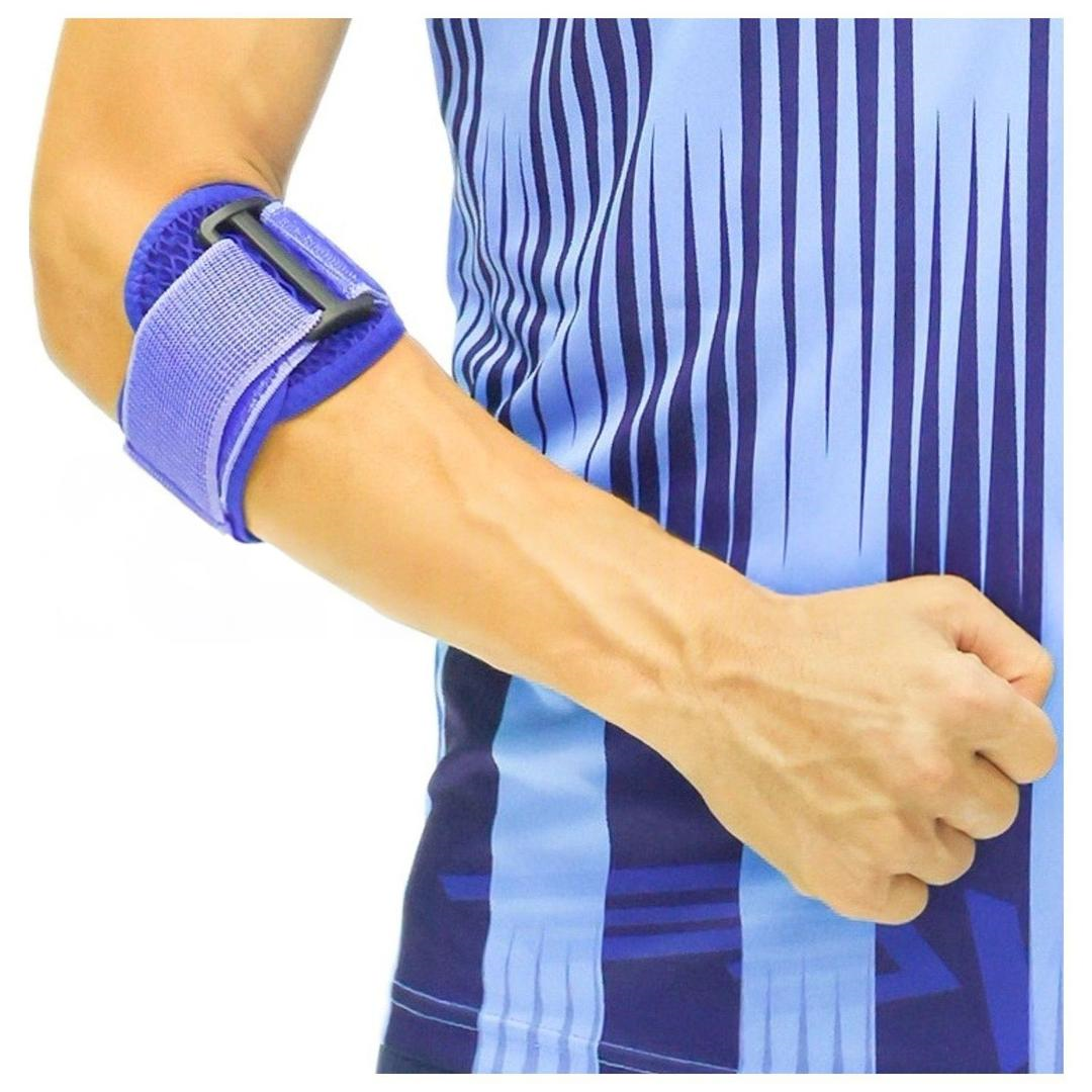 Wicromed Epikondilit Bandajı Mavi Airtex Plus Standart