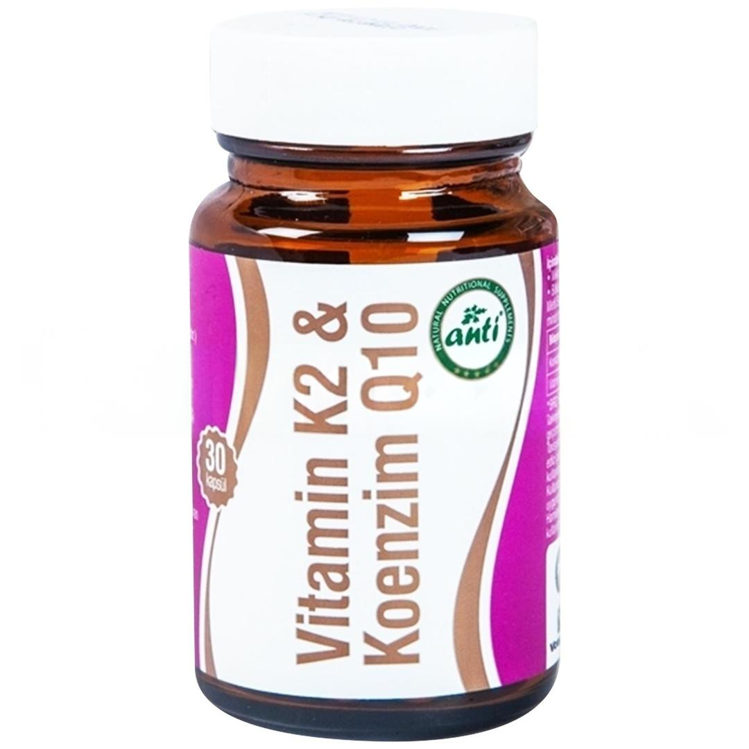 Anti Coenzim Q10 K2 Vitamin 30 Kapsül