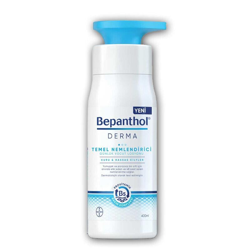 BEPANTHOL DERMA TEMEL NEMLENDİRİCİ 400ML GÜNLÜK VÜCUT LOSYONU