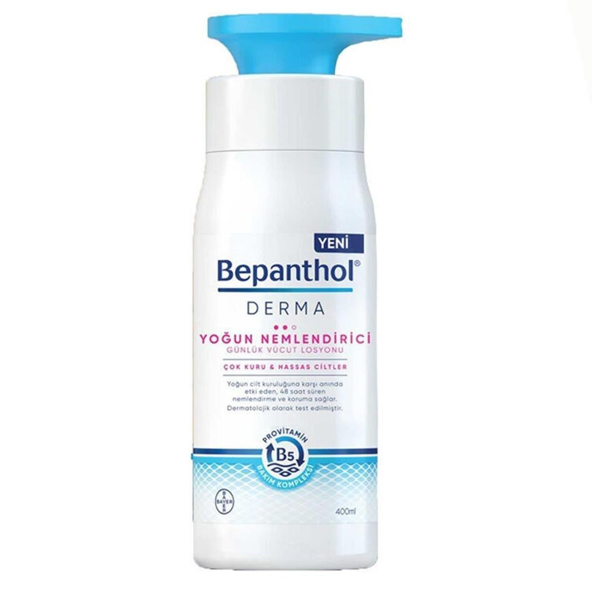 BEPANTHOL DERMA YOĞUN NEMLENDİRİCİ 400ML GÜNLÜK VÜCUT LOSYONU
