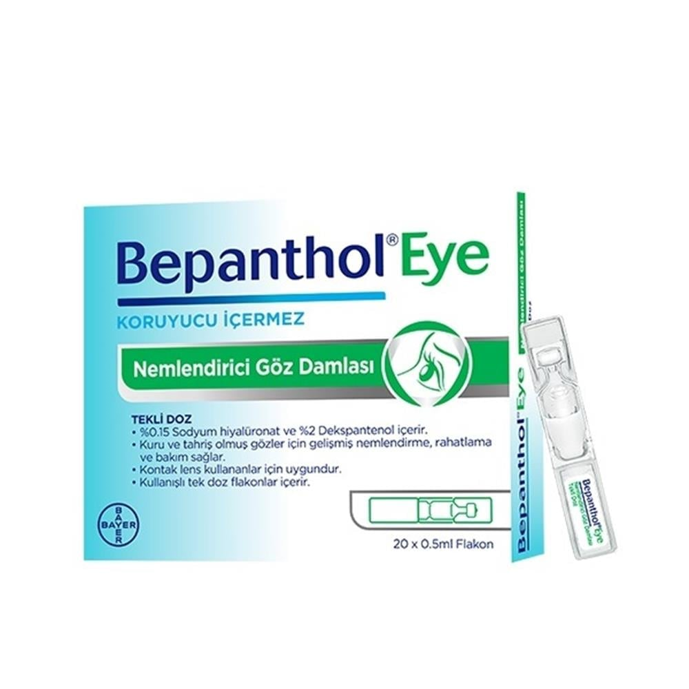 Bepanthol Eye Göz Damlası 0 5 ml x 20 Flakon