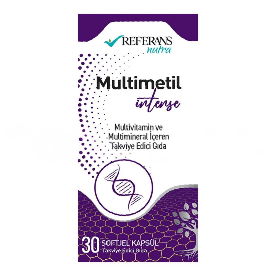 Referans Multimetil Intense 30 Softjel Kapsül