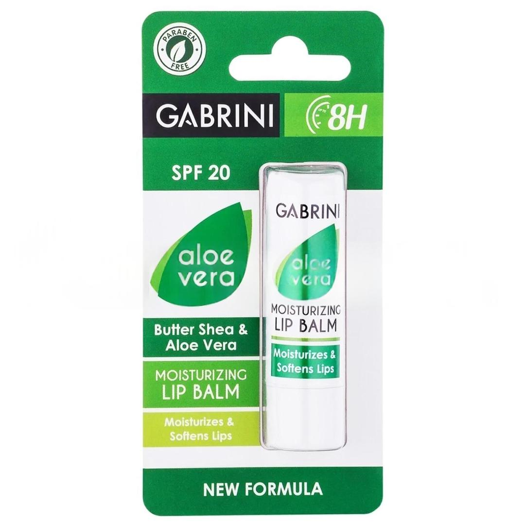 Gabrini Lip Balm Aloe Vera Butter Shea SPF20