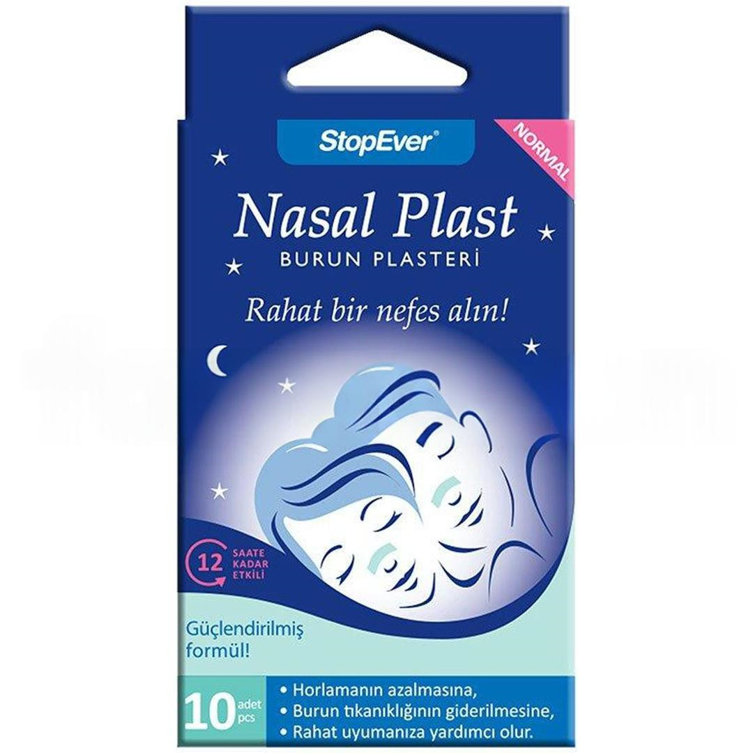StopEver Nasal Plast Normal Boy Plaster 10 Adet