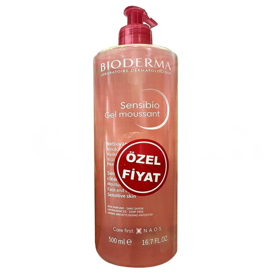 Bioderma Sensibio Foaming Gel 500 ml - Eski Ambalaj & Özel Fiyat Etiketli