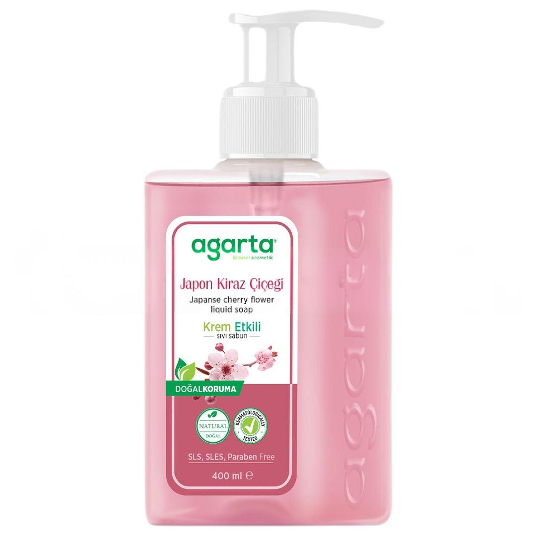 Agarta Japon Kiraz Çiçeği Özlü Sıvı Sabun 400 ml - Eski Ambalaj