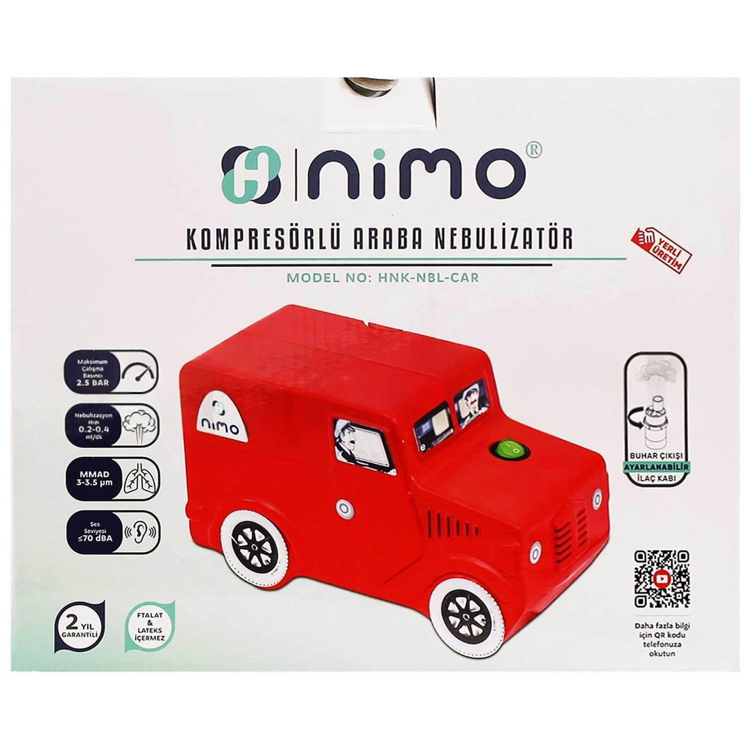 Nimo Nebulizatör Çocuk Araba Figürlü