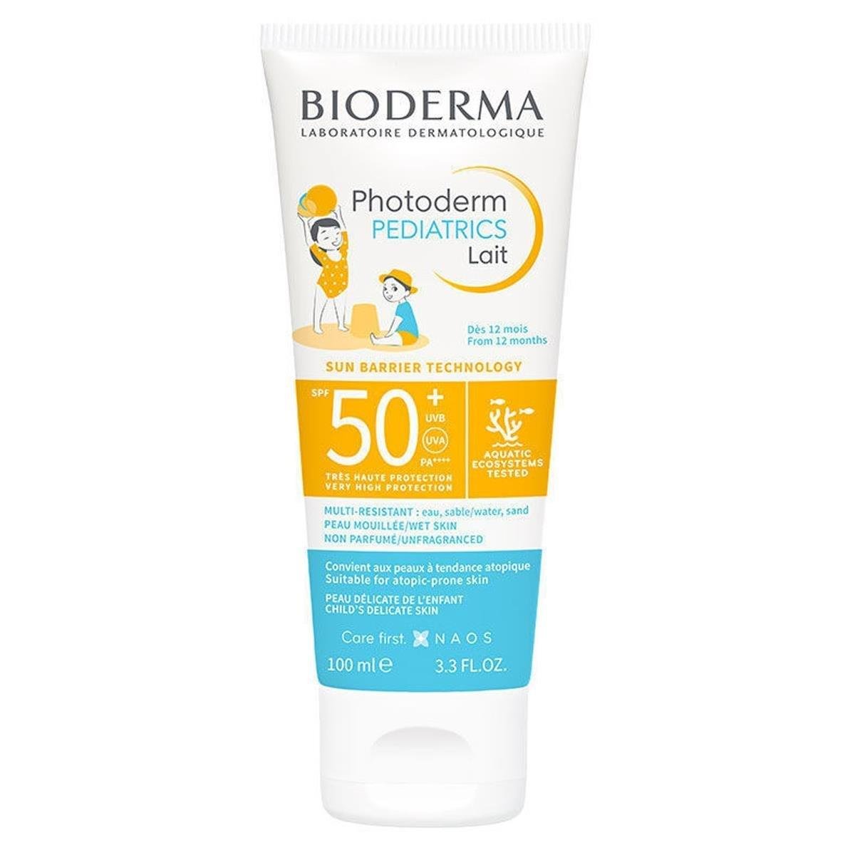 BIODERMA PHOTODERM PEDIATRICS LAIT SPF50+ 100ML