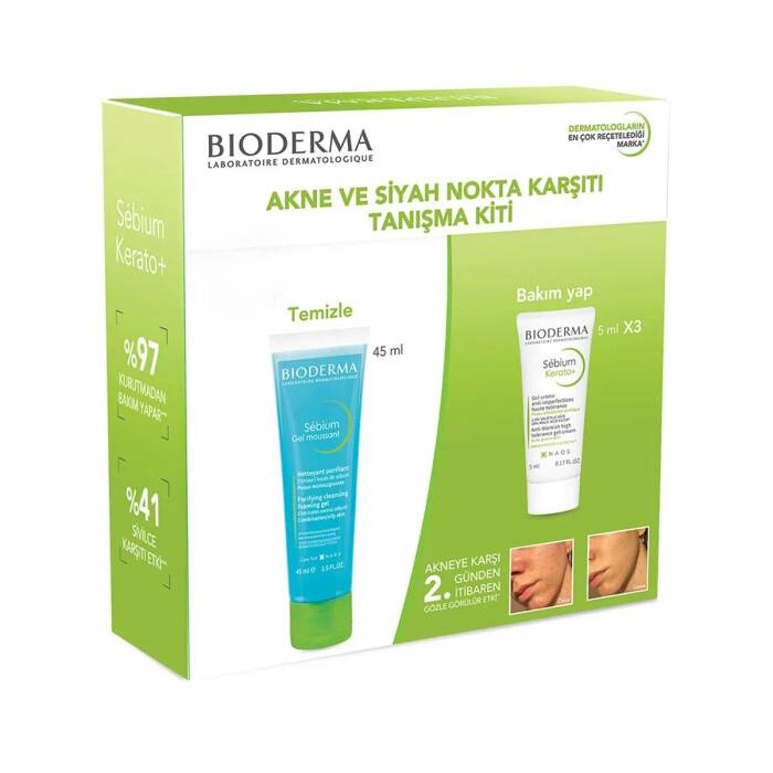 Bioderma Sebium Akne ve Siyah Nokta Karşıtı Tanışma Kiti