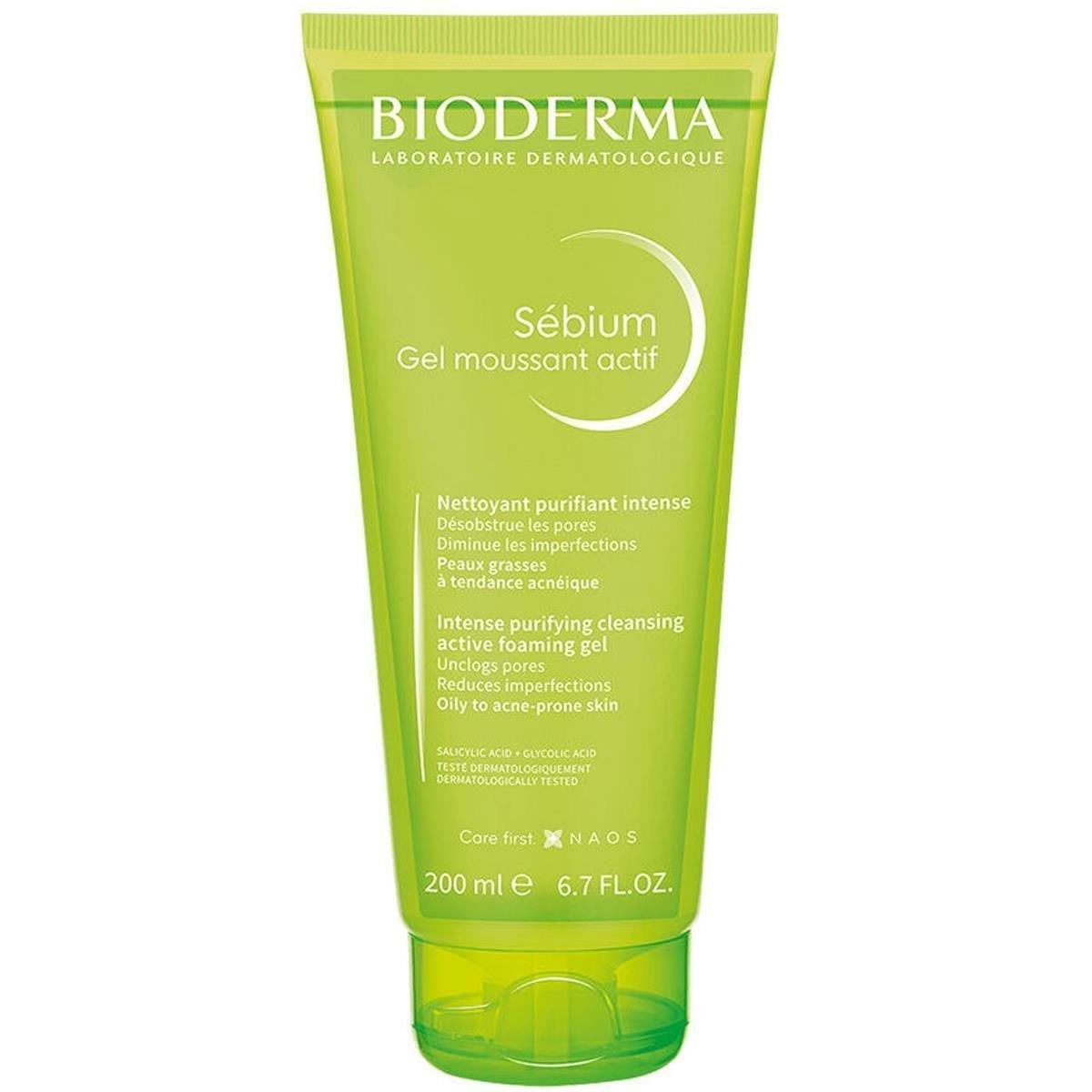 BIODERMA SEBIUM FOAMING GEL ACTIVE 200ML