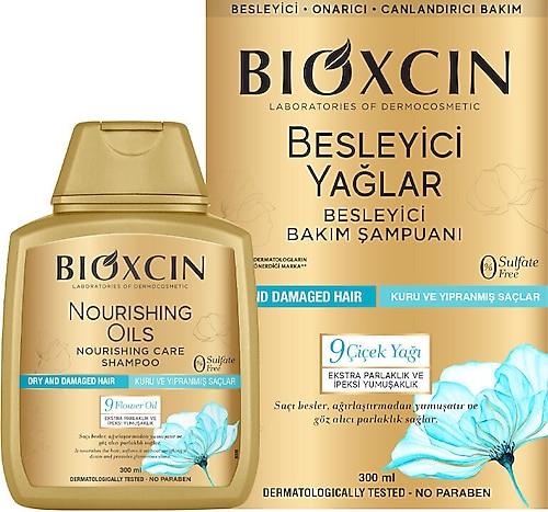 BIOXCIN NOURISHING OILS SHAMPOO 300ML BESLEYİCİ BAKIM ŞAMPUANI