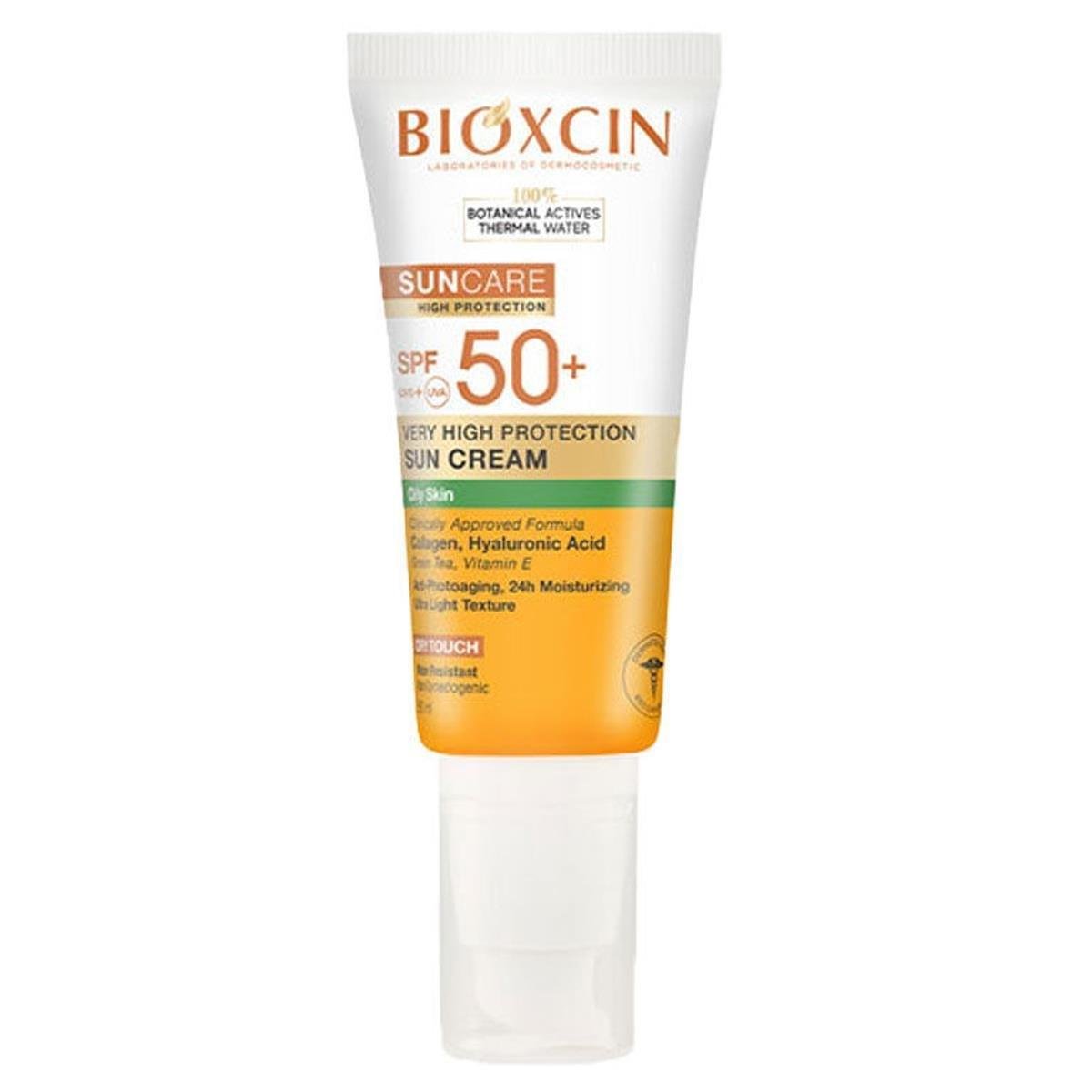 BIOXCIN SUNCARE SPF50+ ÇOK YÜKSEK KORUMALI GÜNEŞ KREMİ 50ML YAĞLI CİLTLER