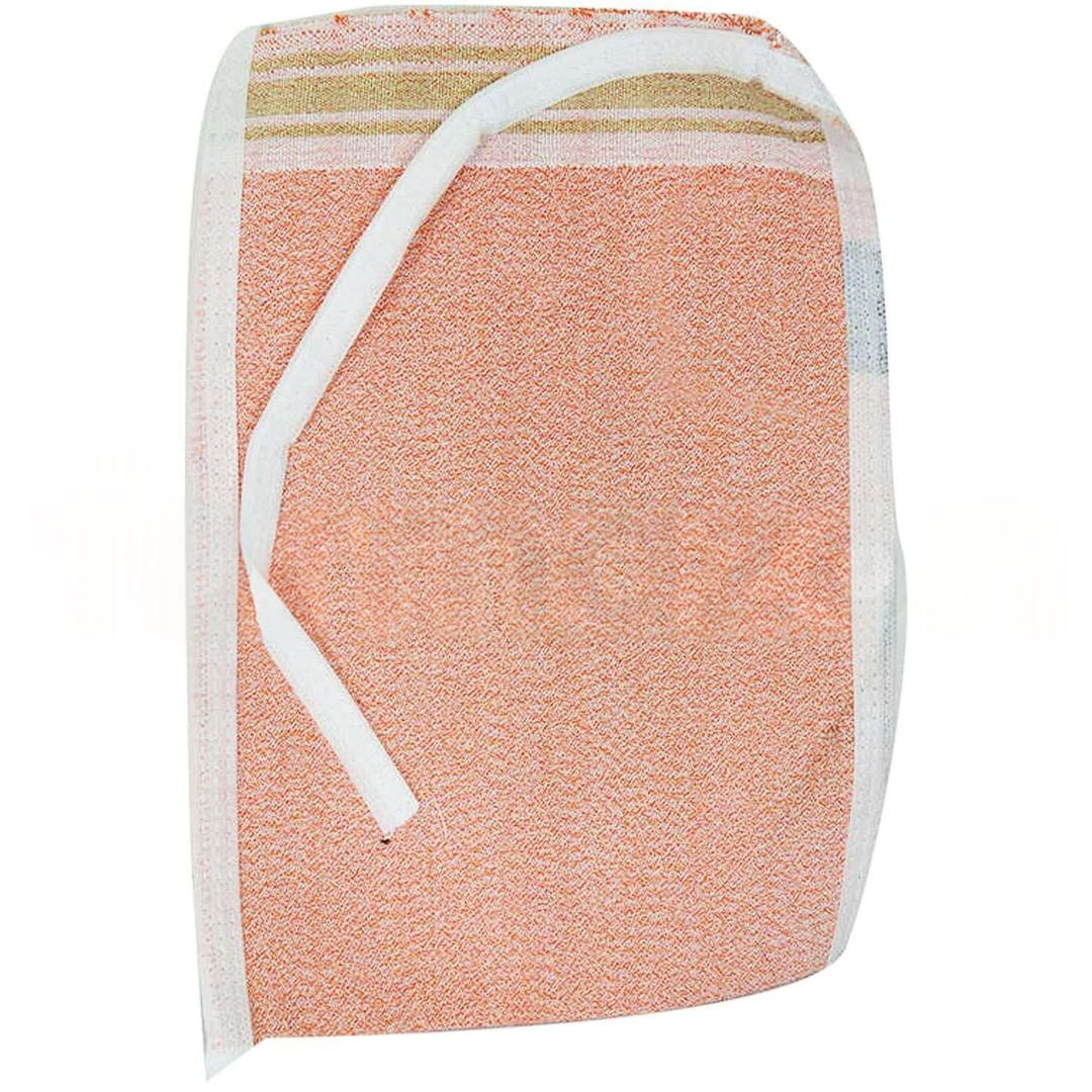 Lokmanavm İpek Sırt ve Vücut Kesesi Yavruağzı 18x25 cm