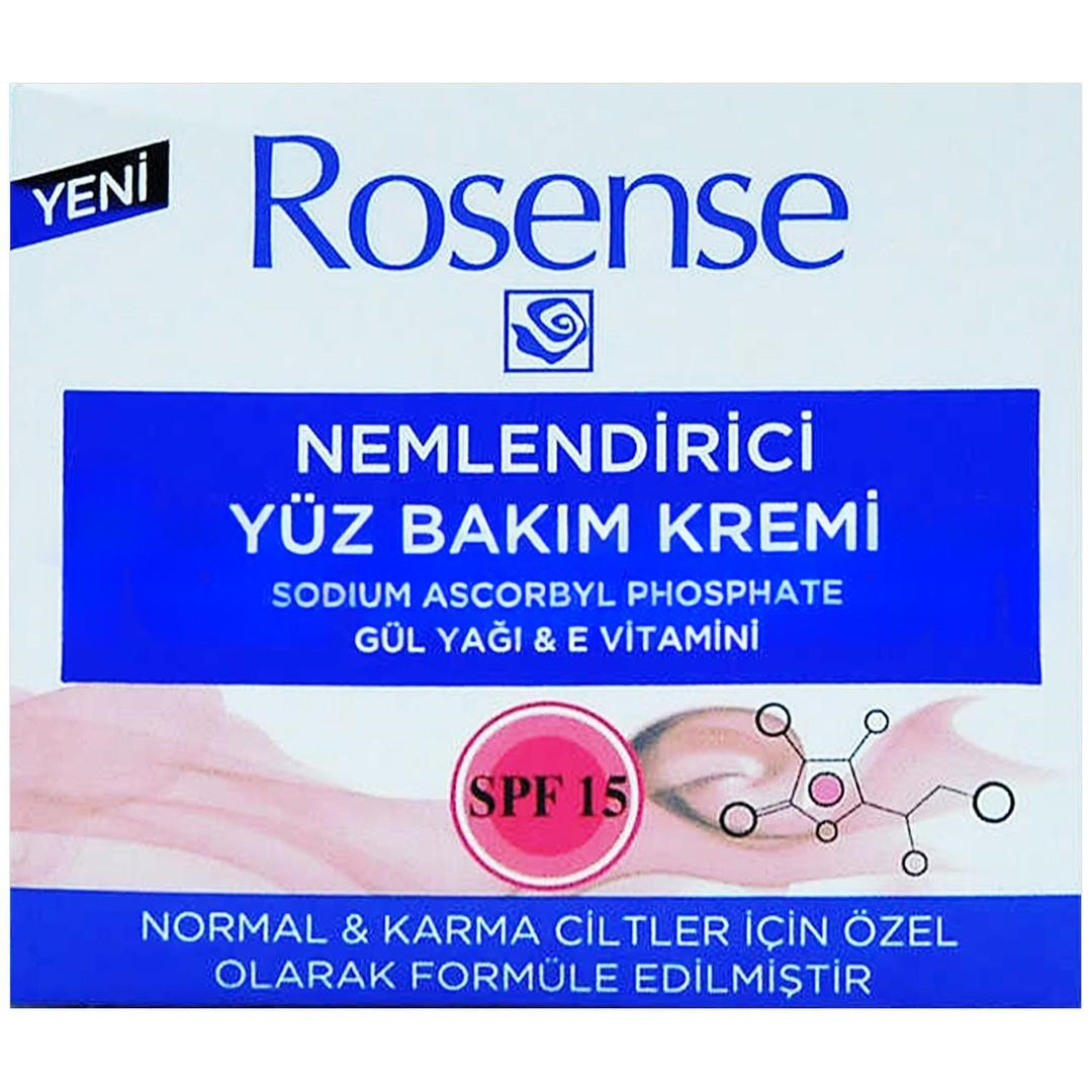 Rosense Nemlendirici Yüz Bakım Kremi Normal ve Karma Cilt 50 ml