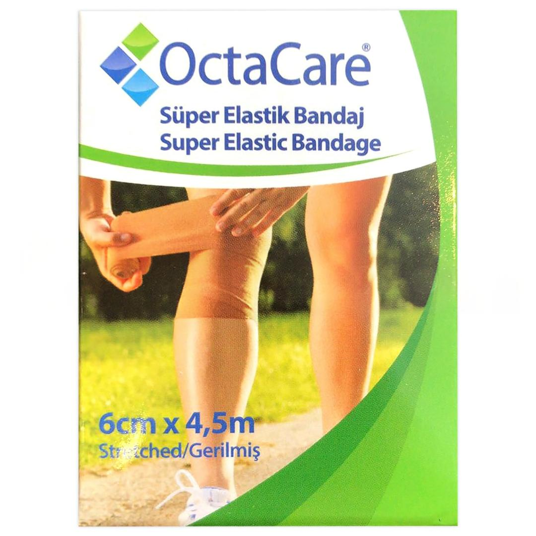 Octacare Süper Elastik Bandaj 6cm x 4,5m