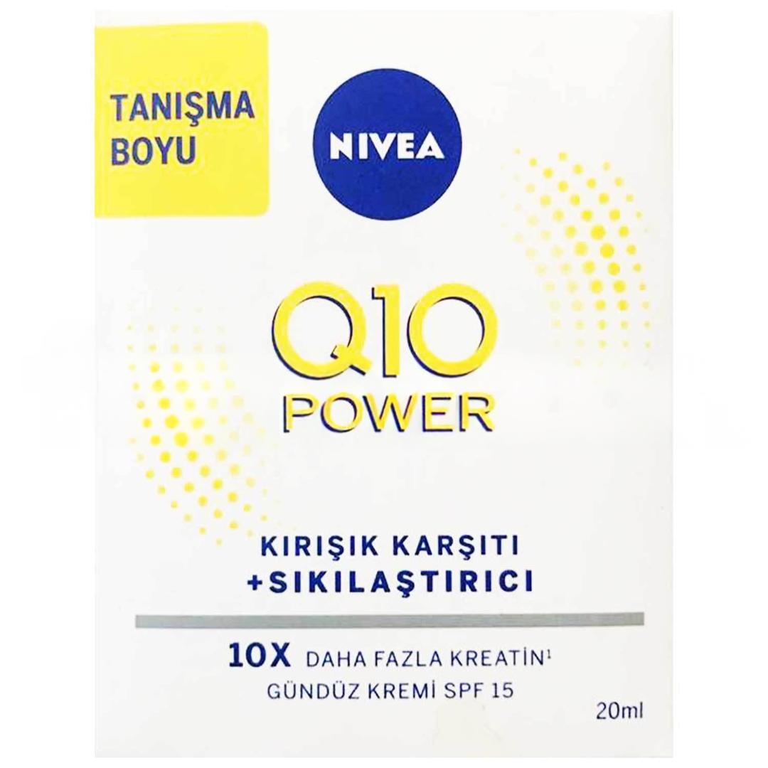 Nivea Q10 Power Kırışık Karşıtı Gündüz Kremi SPF15 20 ml
