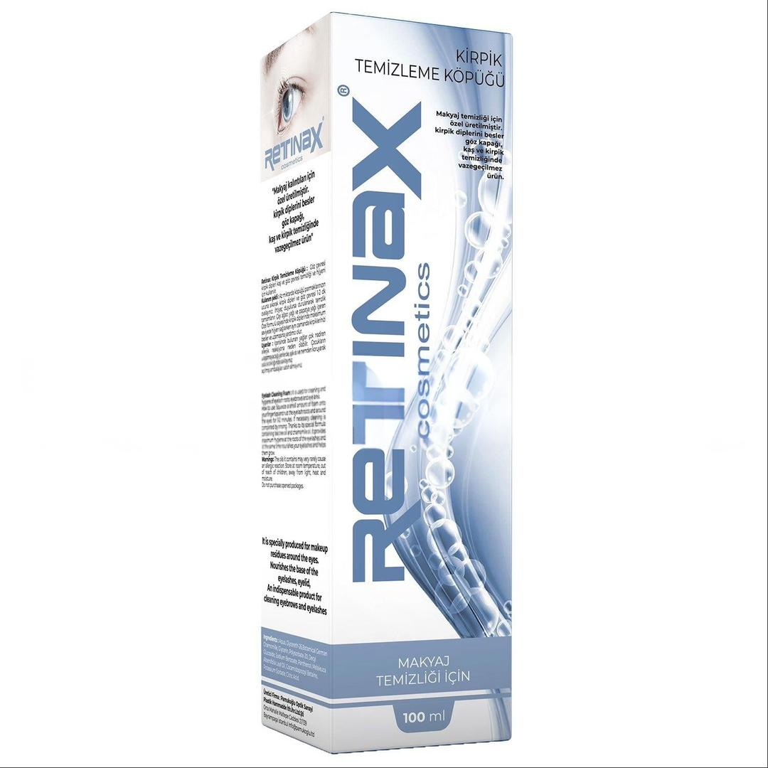 Retinax Kirpik Temizleme Köpüğü 100 ml