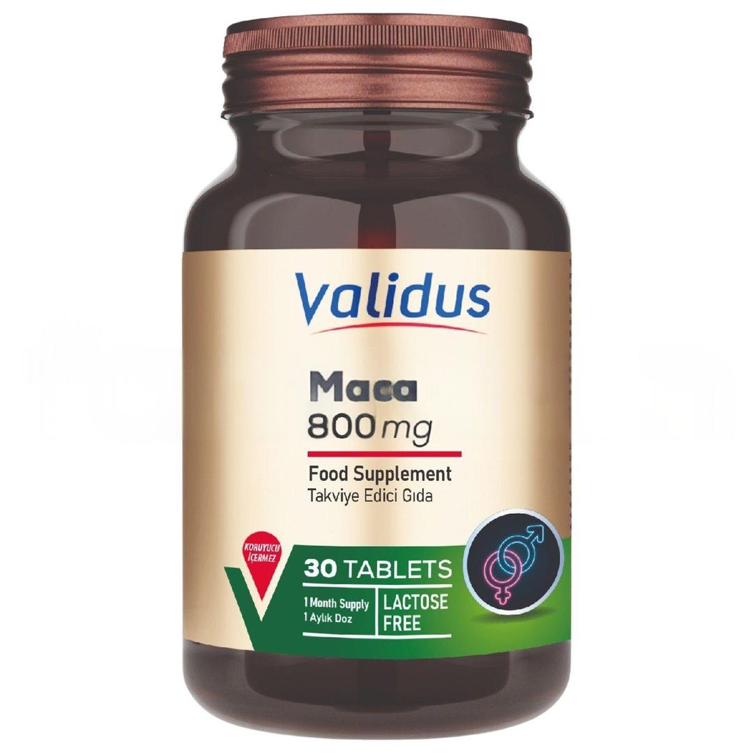 Validus Maca 800 mg 30 Tablet