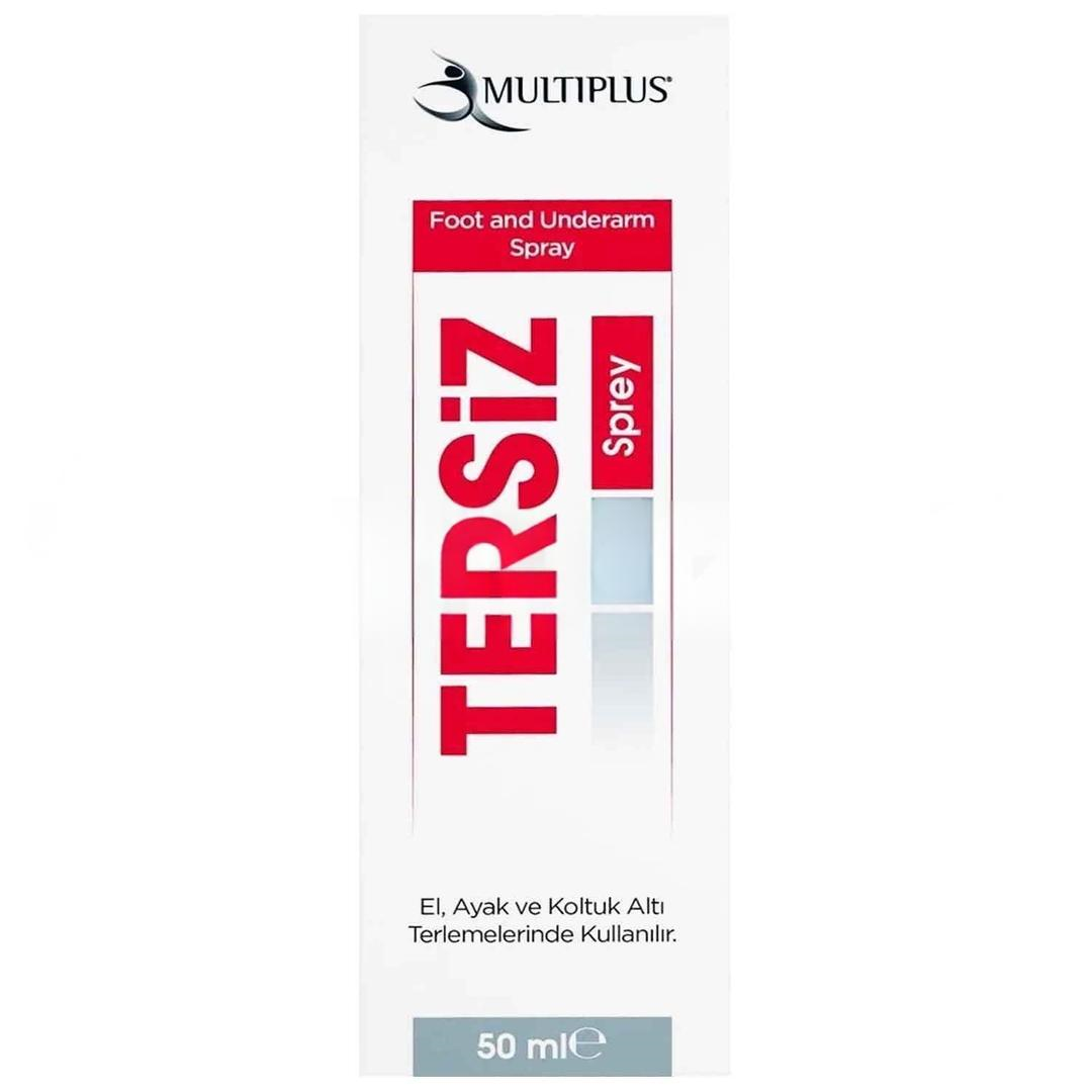 Multiplus Tersiz Sprey El Ayak ve Koltuk Altı Terlemelerine Karşı 50 ml