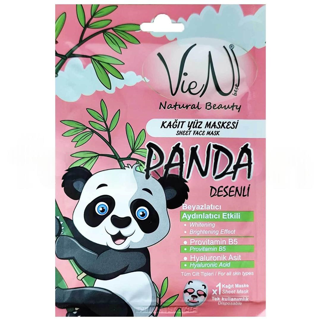 Vien Kağıt Yüz Maskesi Panda Desenli Pro B5 25 gr