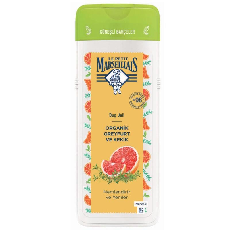 Le Petit Marseillais Organik Greyfurt ve Kekik Nemlendirici Duş Jeli 400 ml
