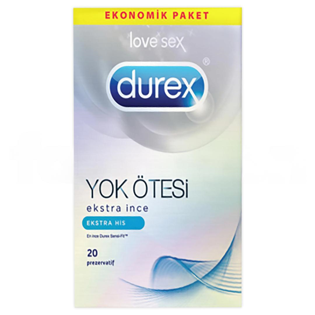 Durex Yok Ötesi Ekstra His Prezervatif 20'li