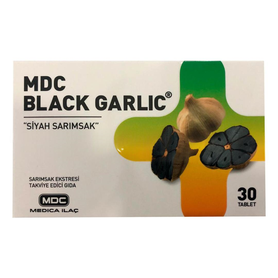 MDC Black Garlic Sarımsak Ekstresi 30 Tablet - Eski Ambalaj