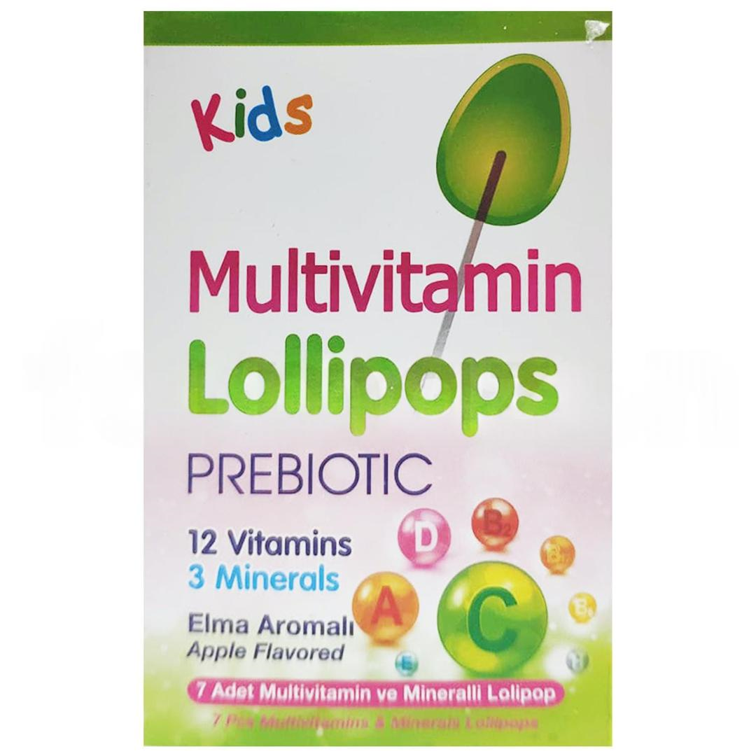 Multiball Multivitamin Lollipops Prebıotıc 7'li
