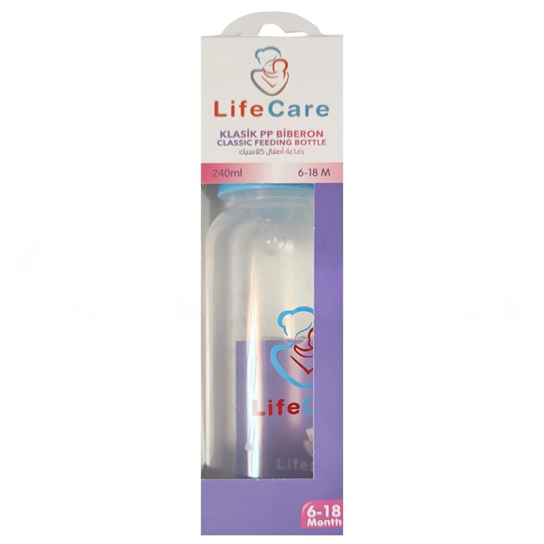 Life Care Pp Biberon 240 ml Mavi