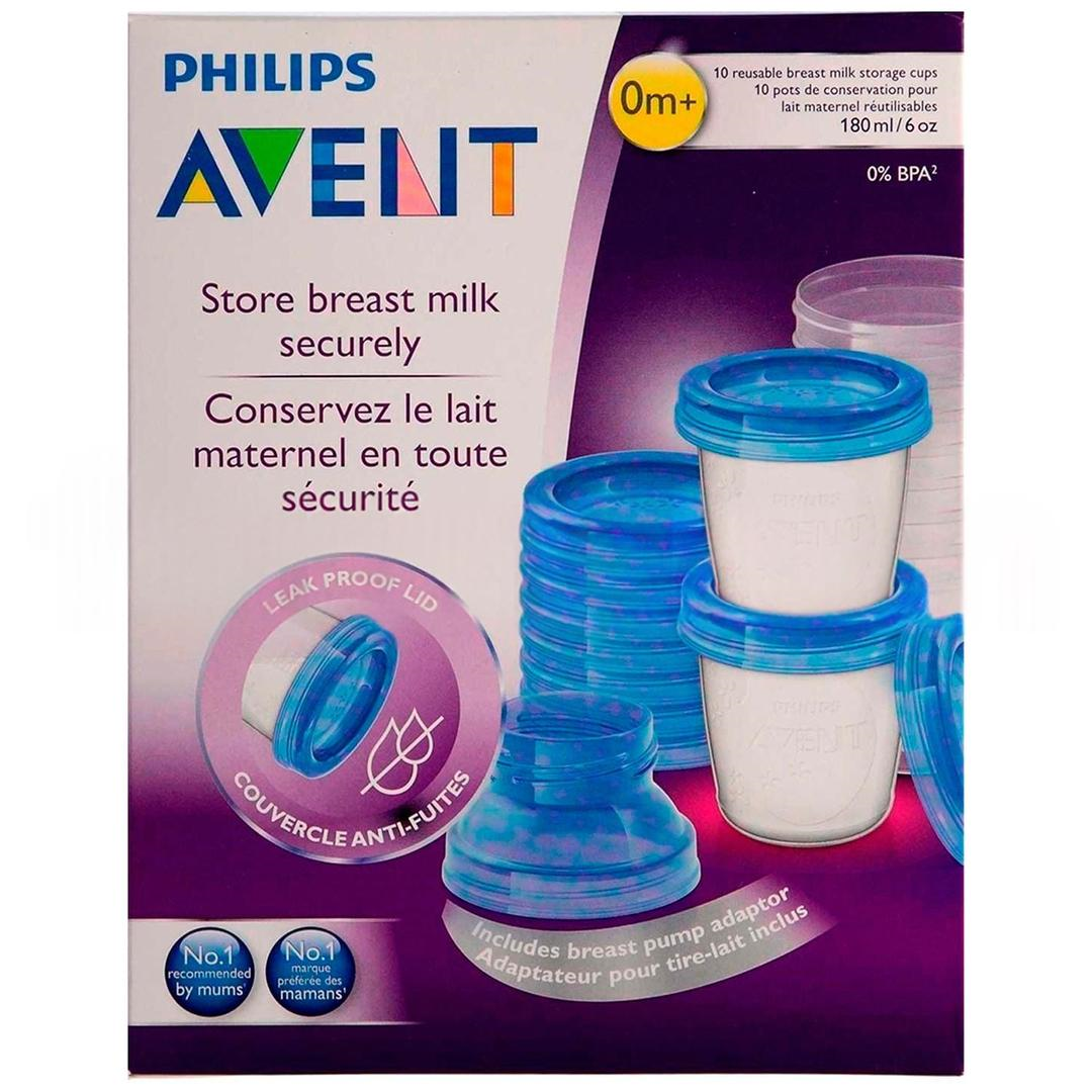 Avent SCF619/05 Via Süt Saklama Kapları 5 x 180 ml