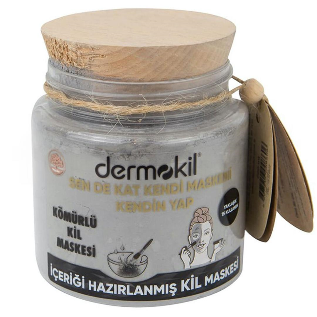 Dermokil Sen De Kat Kendi Maskeni Yap Kömürlü Kil Maskesi 220 ml
