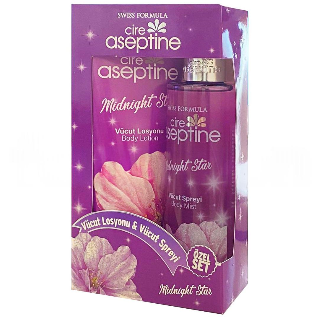 Cire Aseptine Midnight Star Vücut Spreyi 200 ml + Vücut Losyonu 200 ml