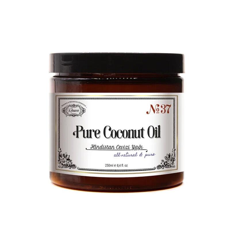 Rosece R37 Pure Coconut Oil | Saf Hindistan Cevizi Yağı 250 ml