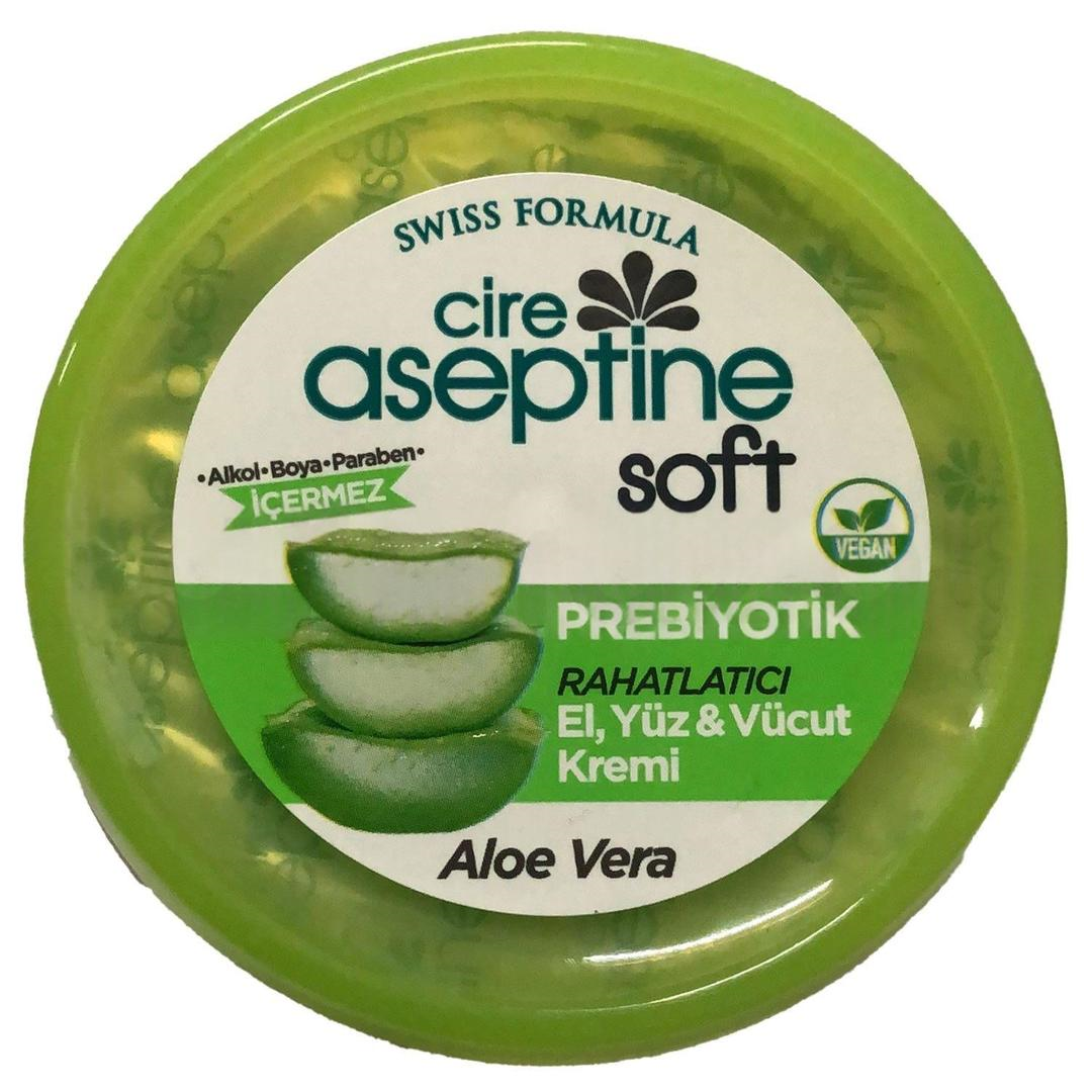 Cire Aseptine Soft Prebiyotik El Yüz ve Vücut Kremi Aloevera 100 ml