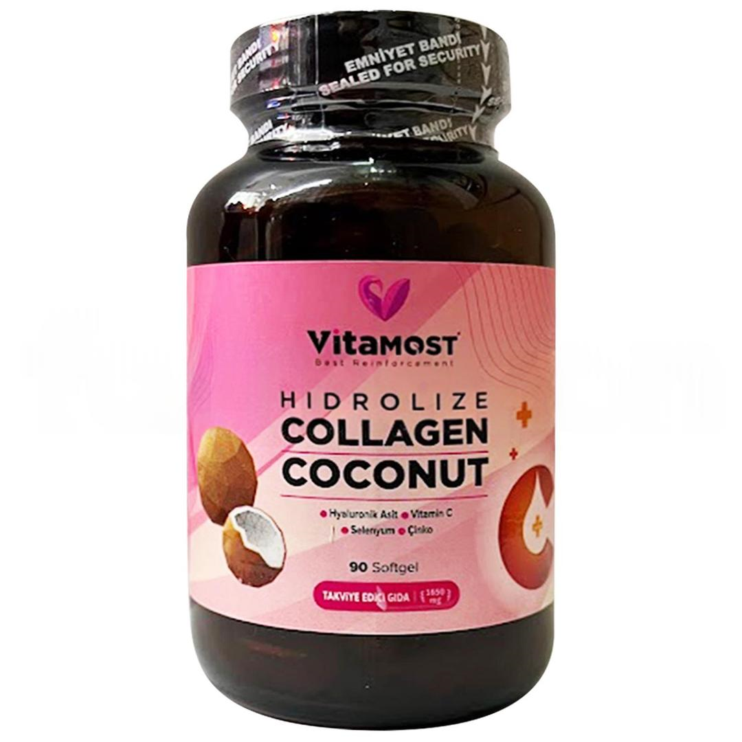 Vitamost Hidrolize Collagen Coconut 90 Kapsül