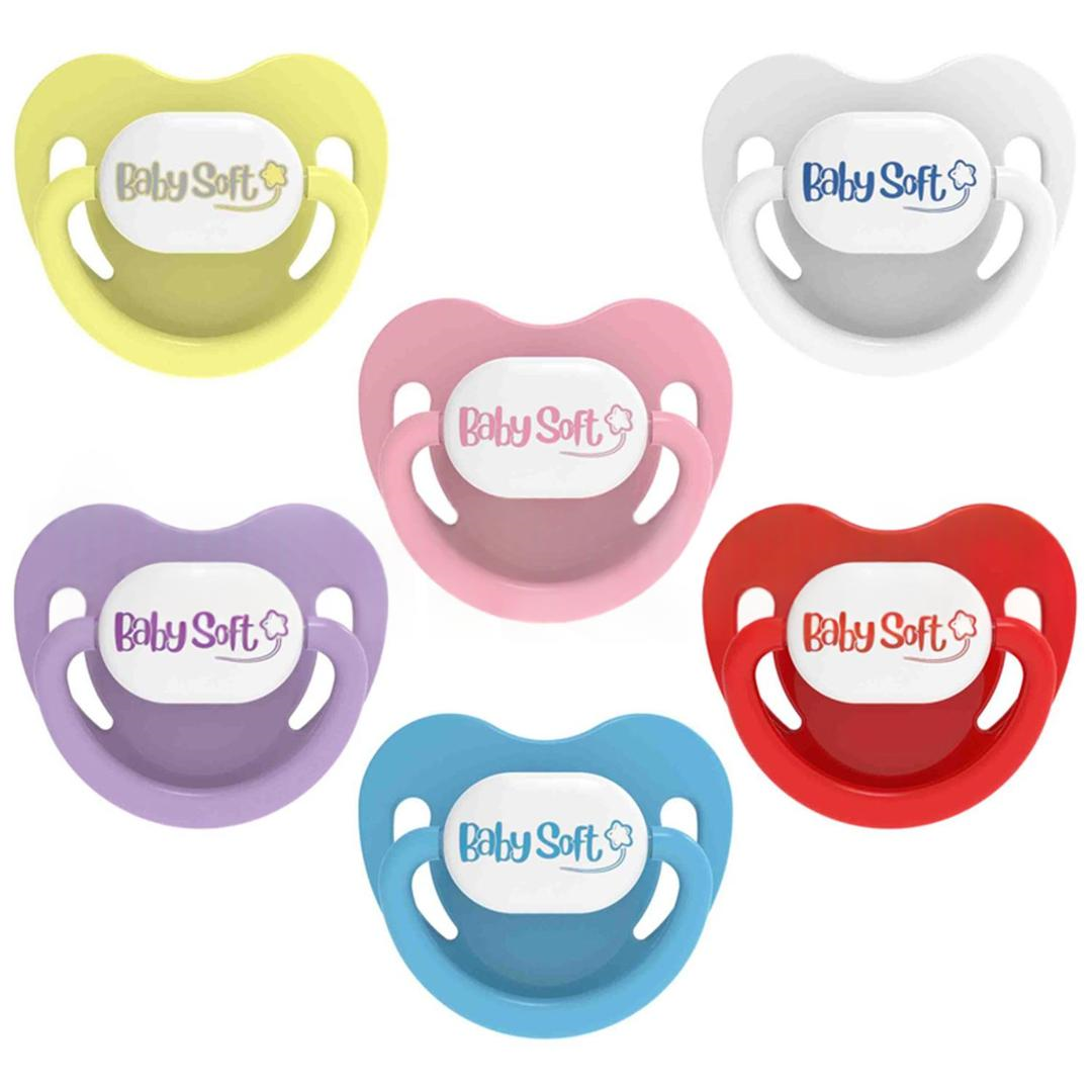 Babysoft 588 Damaklı Kapaklı Emzik No: 1
