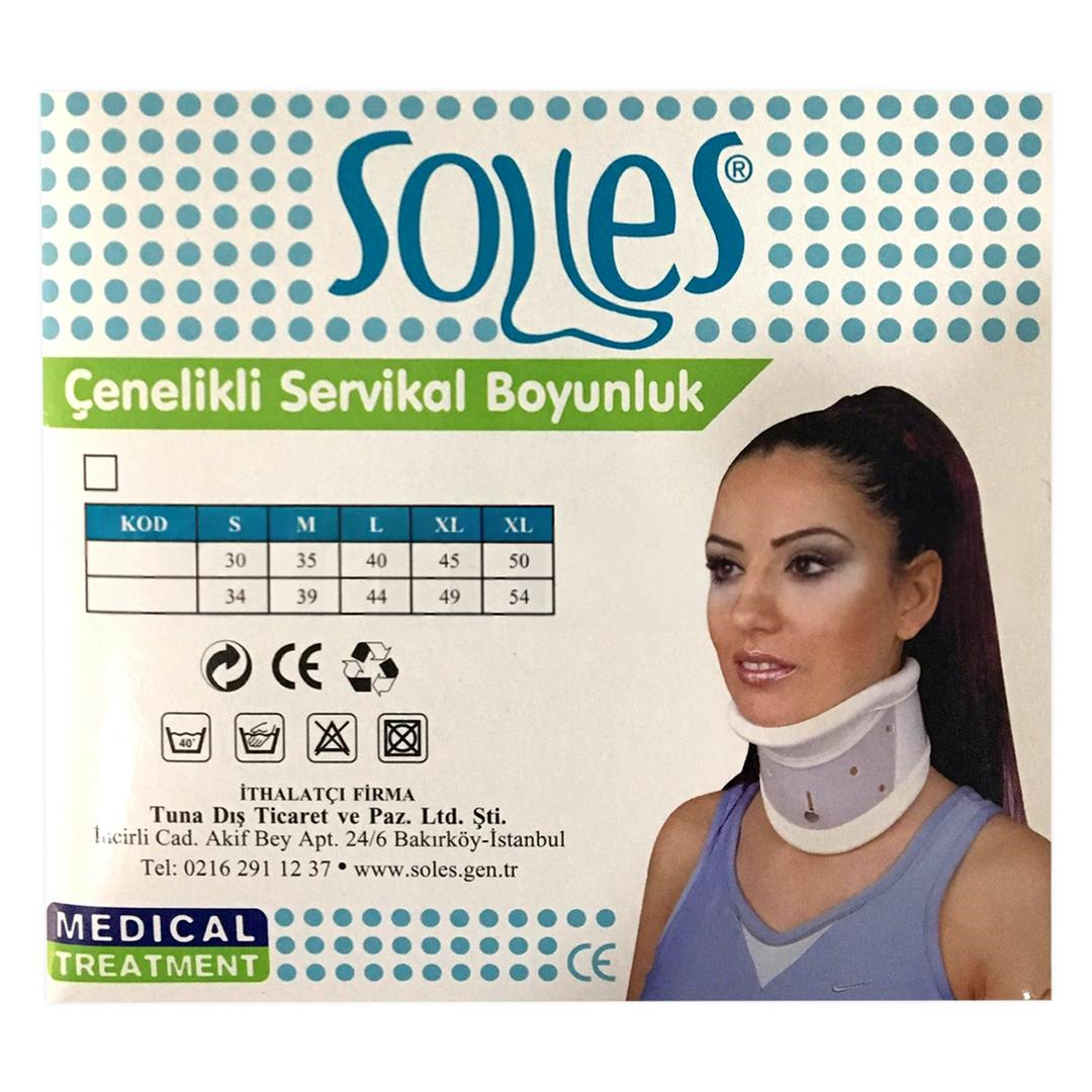 Soles Servikal Boyunluk Çenelikli Size: 3